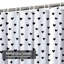Rideau de douche avec 12 crochets Hearts-1325471864