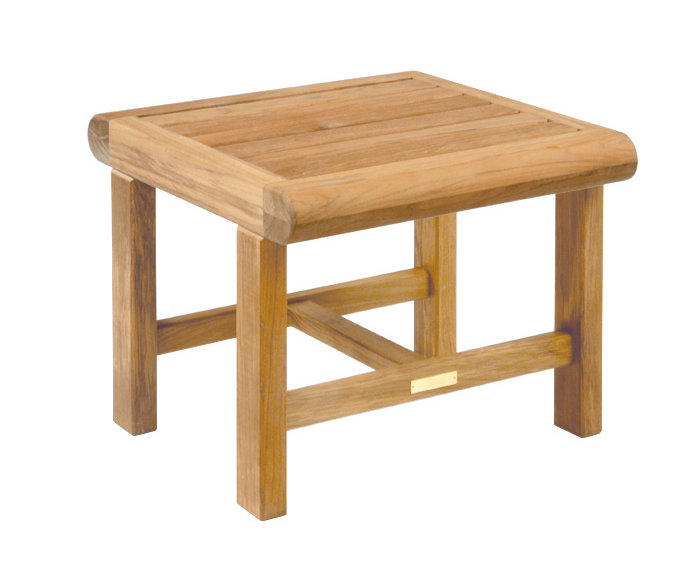 Nantucket Outdoor Square Teak Side Table