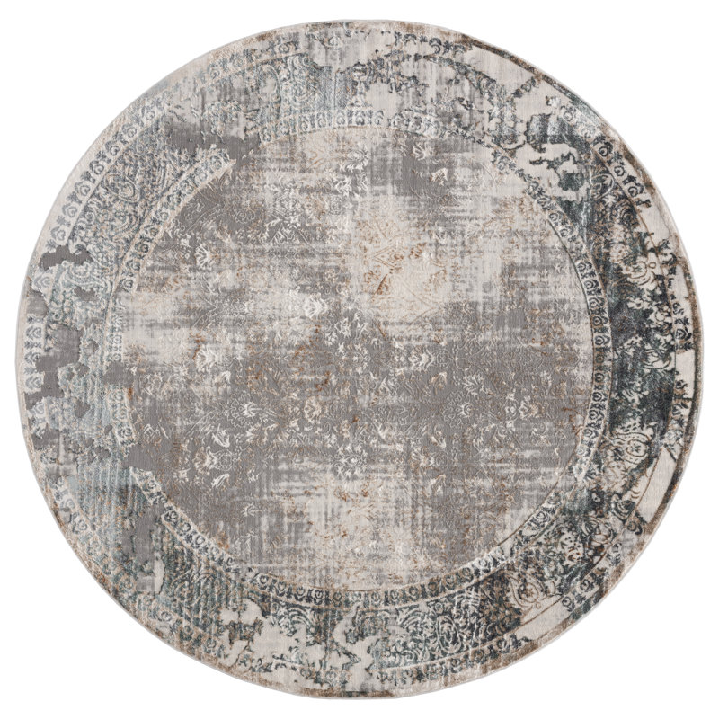 Armaun Oriental Indoor Rug, Round 7'10"