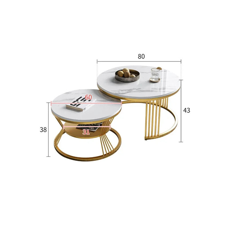 Christien Lift Top Trestle Coffee Table, 43cm H x 31cm L x 80cm W, Yellow Gray/White