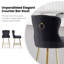 Ensemble de 2 tabourets de bar touffetés-517073340