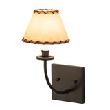Rustic Lodge 1 - Light Candle Wall Light