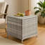 Table d'appoint de patio en osier-1387082509