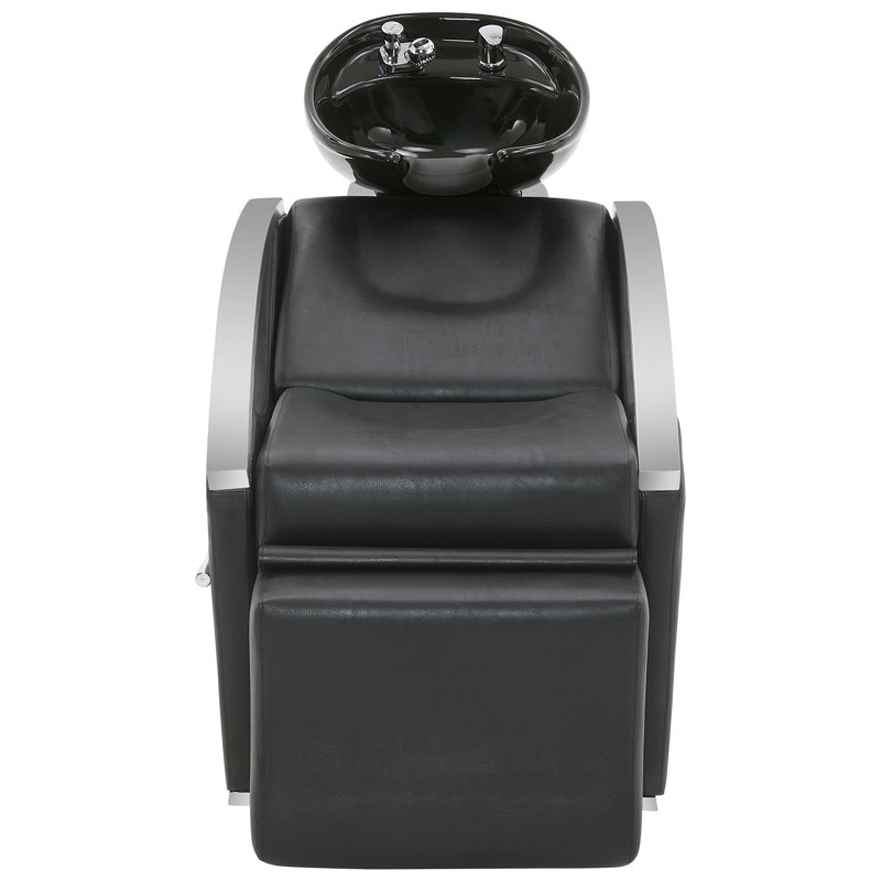Backwash Shampoo Chair with Ceramic Bowl Sink
