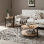 Table basse à 3 pieds avec tablette de rangement-781104024-779381696-773575704