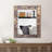 Cima Manufactured Wood, Glass Wall Mirror-1401620734