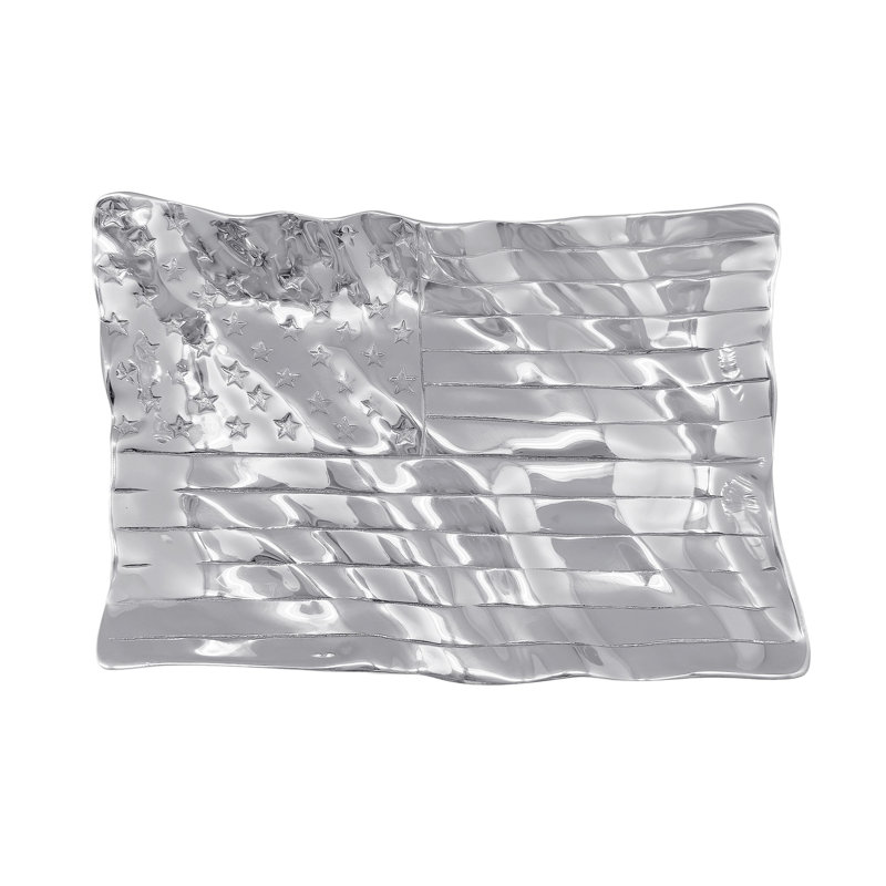 Plateau moyen drapeau américain