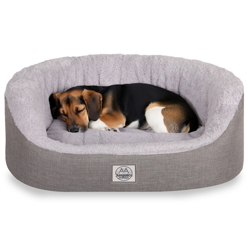 Jungolica Orthopedic Pet Bed, 80cm H x 70cm W x 22cm D, Grey