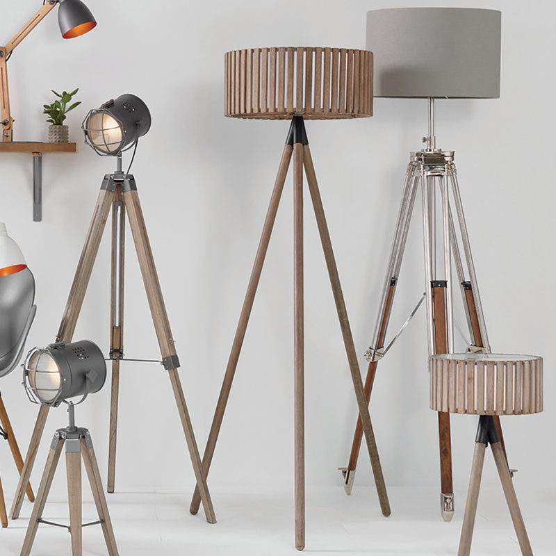 Maday 179cm Tripod Floor Lamp