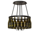 Tuscan Vineyard 6 - Light Semi Flush Mount