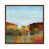 Classic Brown Wood Floater Framed