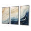 «Abstract Breaking Waves Blue» - ensemble d'art abstrait mural-1524103902-1524103845