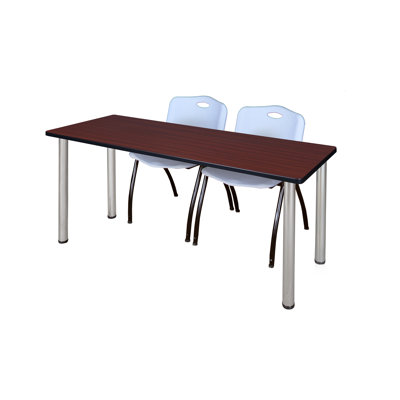 Plateau de table Regency Kee et chaises empilables 2 M