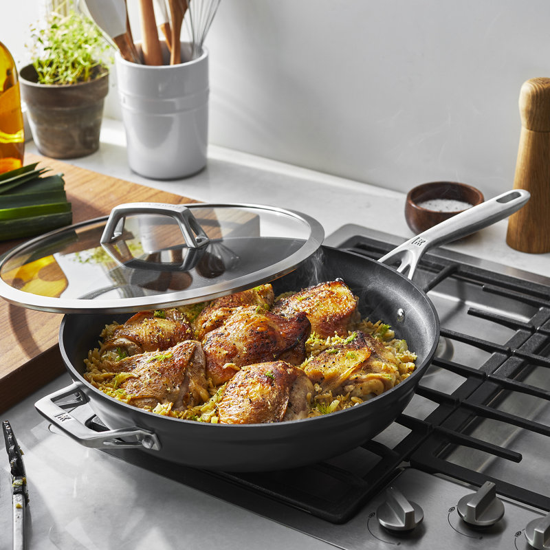 ZWILLING Motion Hard Anodized 5-qt Aluminum Nonstick Deep Fryer