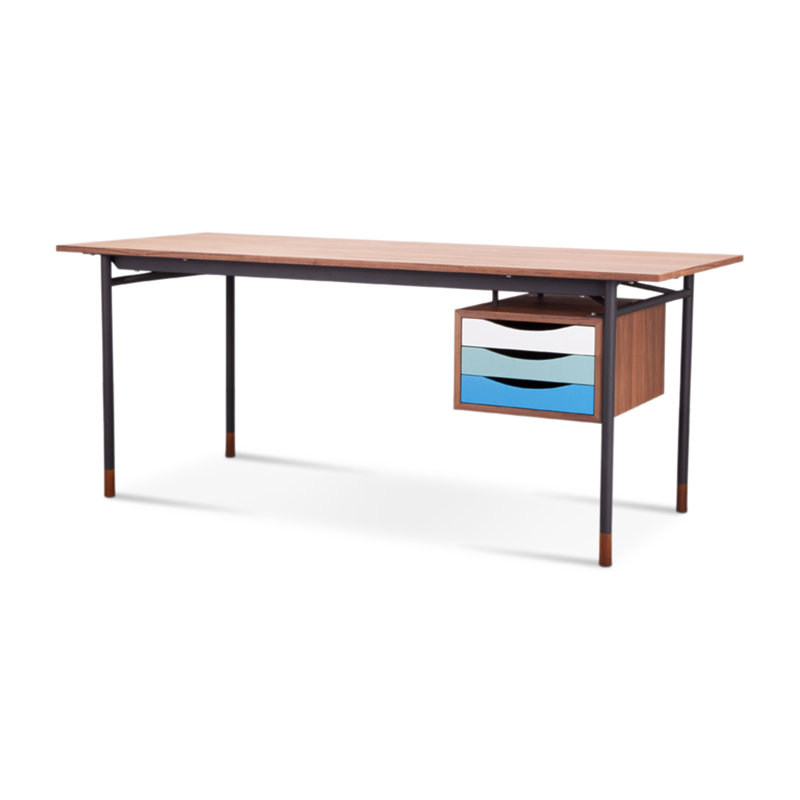 Bureau Finn Juhl Nyhavn, version bleue