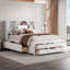 Lit plateforme avec rangement 8 têtes de lit Brackney-1404592747-1404592744