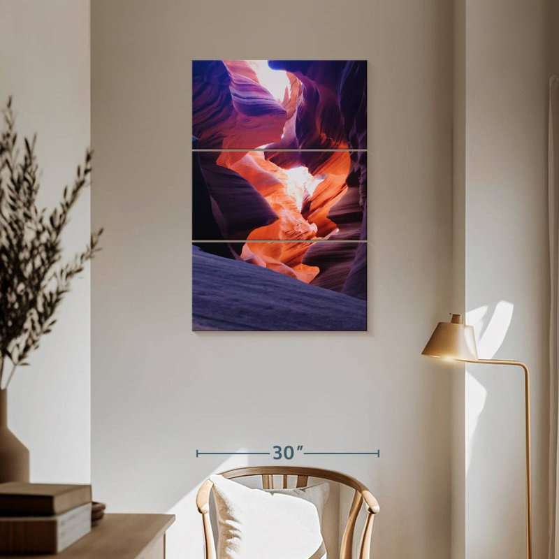 Crépuscule à Alvord Canyon Cove, H 57 po x l 36 po