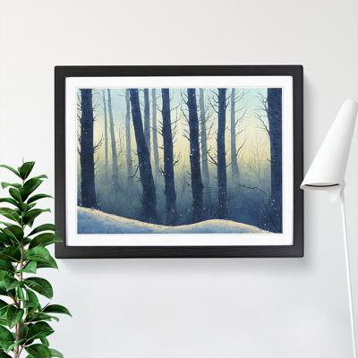 XH1022-10226X Winter Forest Watercolour Vol.5 - Single Picture Frame Painting