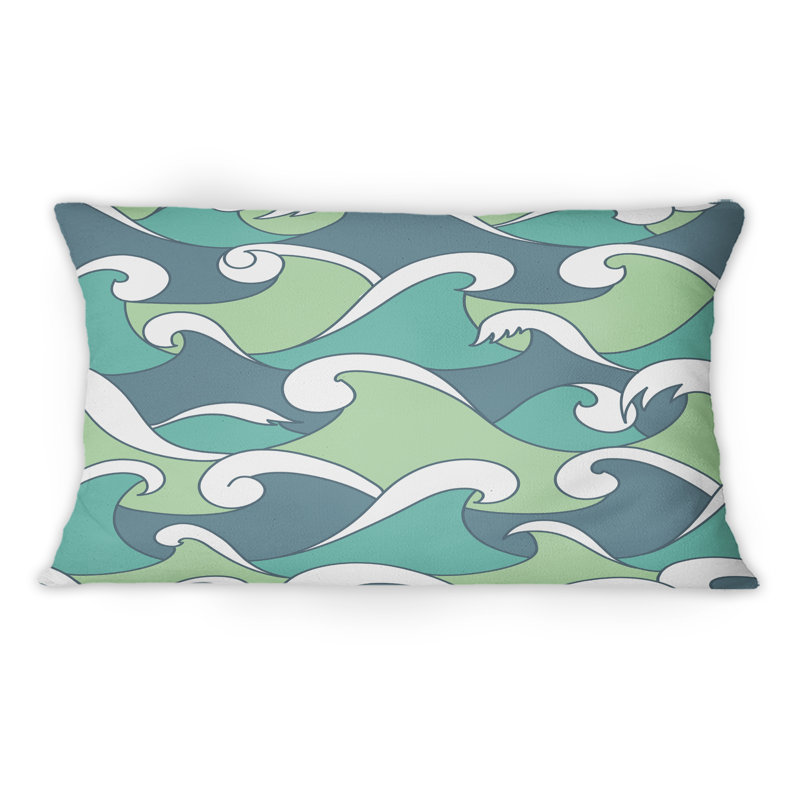 Abstract Throw Pillow