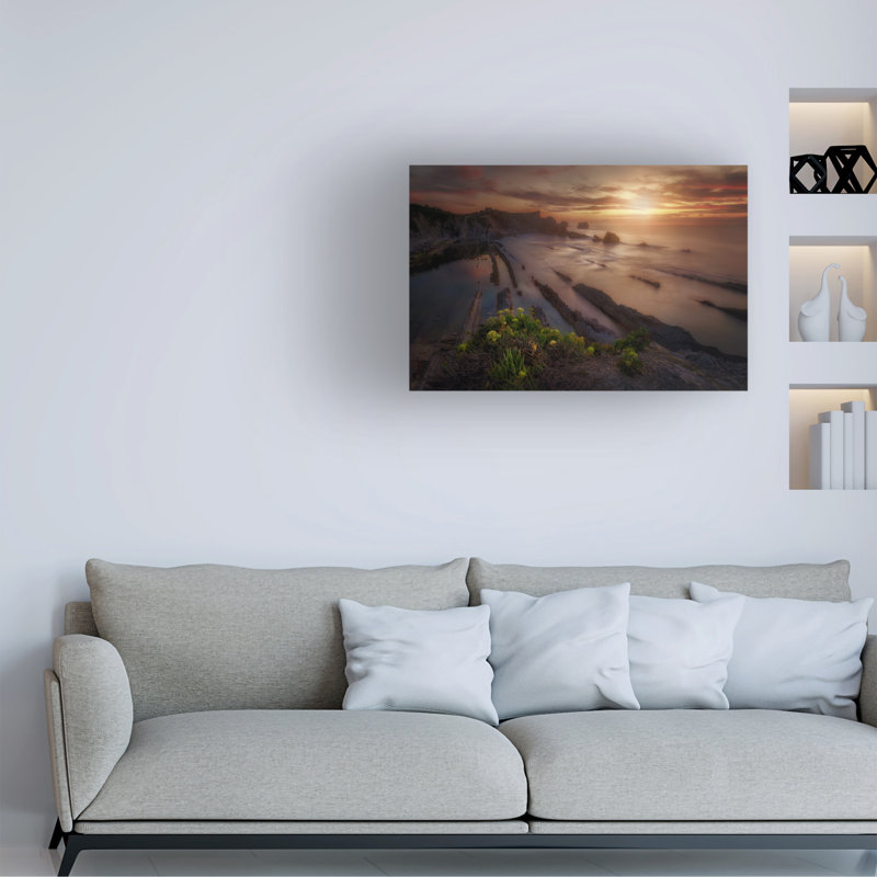 Art sur toile d'Ivan Ferrero, H 12 po x l 19 po