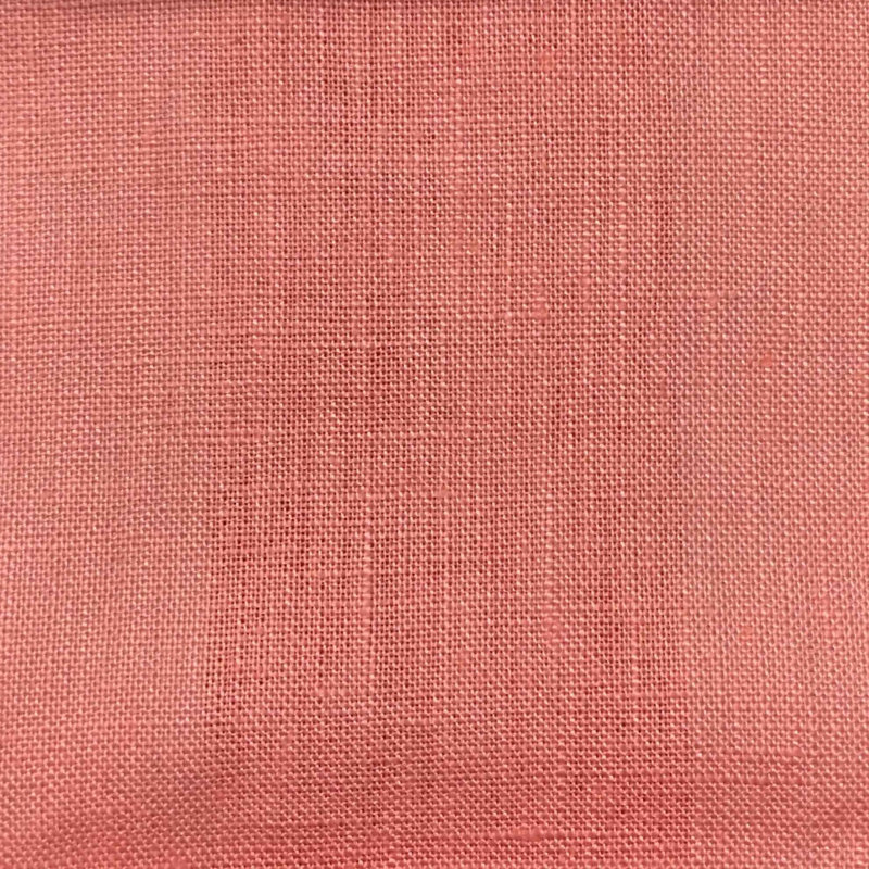 Tissu en lin Newport-Brighton, Rouge