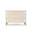 Austin 5-drawer Dresser, White/natural-1136919746