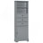 Tall Storage Cabinet With 3 Drawers And Adjustable Shelves For Bathroom, Study, Office And Interior, MDF Board With Painted Finish-1221385095