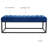 53.54" Velvet Bench with Metal Frame-1014918093