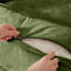 Canapé en U à double couche avec coussins décoratifs Chinelle-1674043900