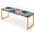 Blue And Pink Botanical Ikat Haven