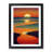 Dashing Sunset Abstract - Single Picture Frame Print-1038286820-1038286821