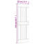 Porte coulissante avec quincaillerie Vidaxl-112703867-112703861