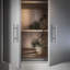 Paquet de 30 poignées d'armoire de 5 po en acier inoxydable nickel brossé avec poignées d'armoire et trou central de 3 po-127902985