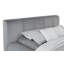 Grand lit plateforme tapissier gris Cosey-1047576113