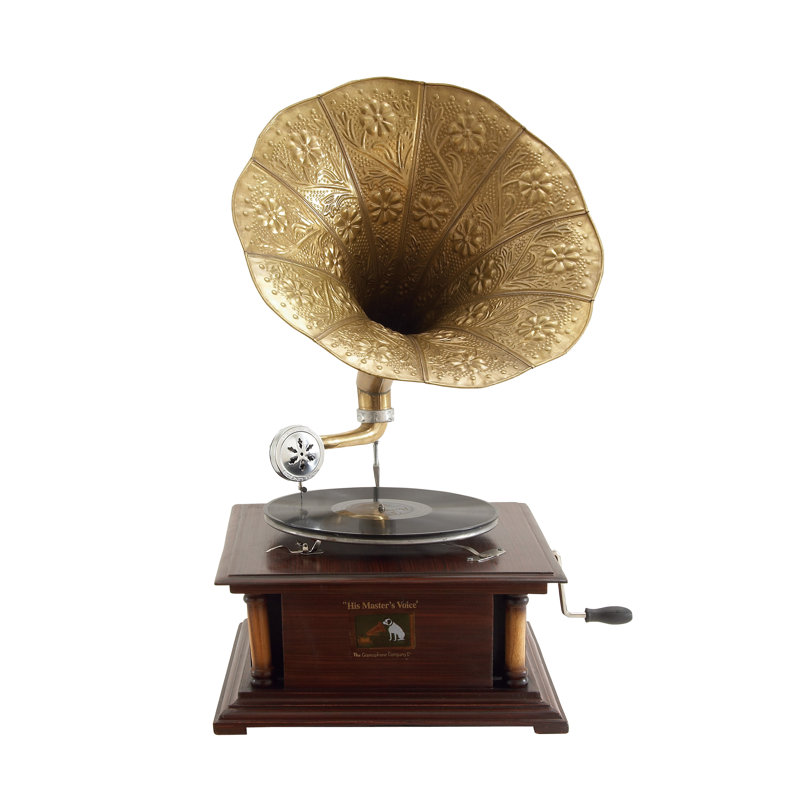 Sculpture fonctionnelle de Gramophone