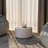 36" Fiberstone Round Floating Side Table - Indoor/Outdoor Accent End Table for Bedroom, Living Room, and Patio-100198733