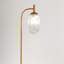 Lampe sur pied moderne classique classique, conception d'éclairage vers le haut pour l'ambiance du salon, la chambre à coucher et l'espace de bureau Lampe sur pied Vela 110-120V