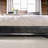 Morgana Vegan Leather Platform Bed-178124149-178124138