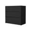 Commode 3 tiroirs noire
