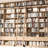 Natural Knotty Oak Wood Sliding Library Sliding Step Ladder Rolling Ladder With Removable Hardware-67598662-68021995