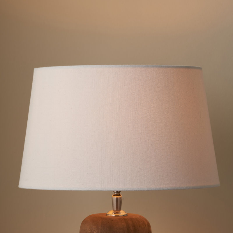 Lorin 15 cm H Empire Lamp Shade ( Screw On ), White