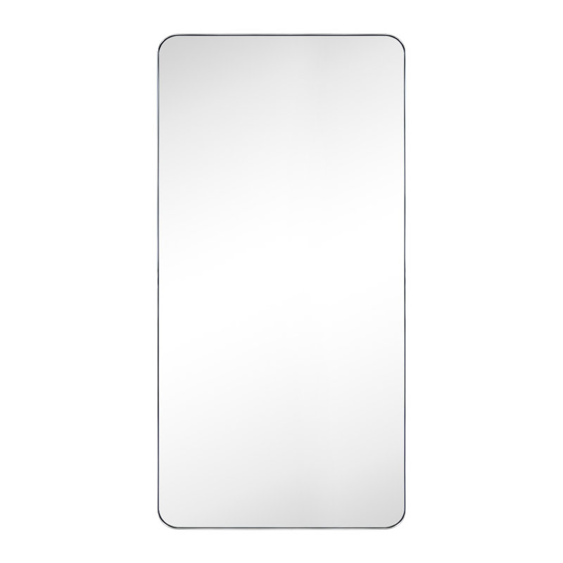 Miroir de salle de bain Kengston, Chrome chrome, 60 po x 30 po