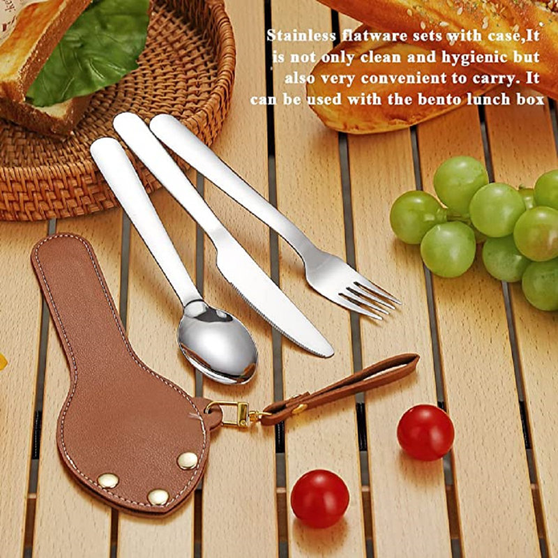 Ebern Designs Markai Stainless Steel Flatware Set