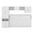 Twin Size Murphy Bed With Drawers And Open Shelves,Built-In Wardrobe And Table