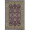 Wool Oriental Area Rug in Brown/Purple