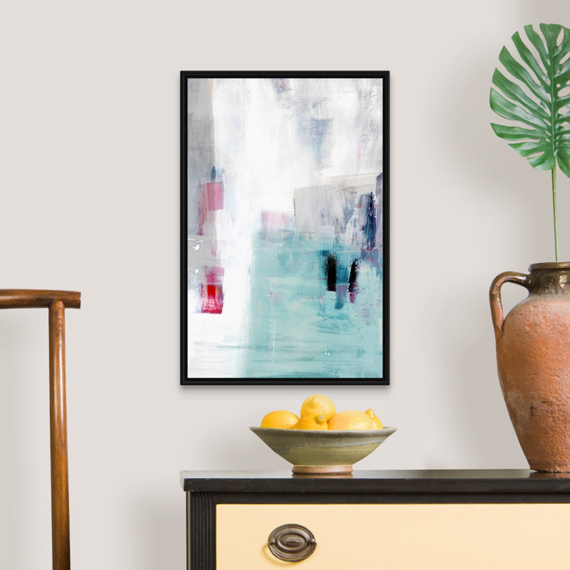 «Daydreaming I» par Isabelle Z - reproduction d'art sur toile, H 26 po x l 18 po x P 1,75 po, Toile avec cadre flottant noir