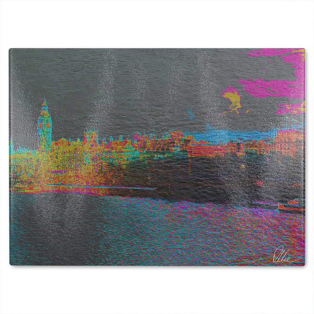Landscape London Glass Chopping Board