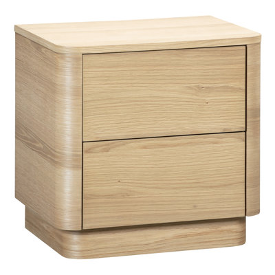 Mille 2 - Drawer Solid Wood Nightstand