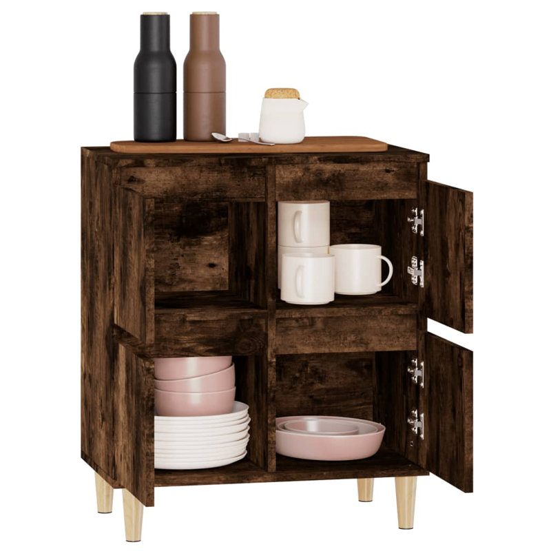 Lakken 60cm Sideboard, Smoked Oak