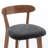 Nordic Solid Wood Bar Stool-425872061
